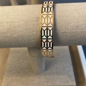 Stella & Dot Breezeblock Enamel Bangle